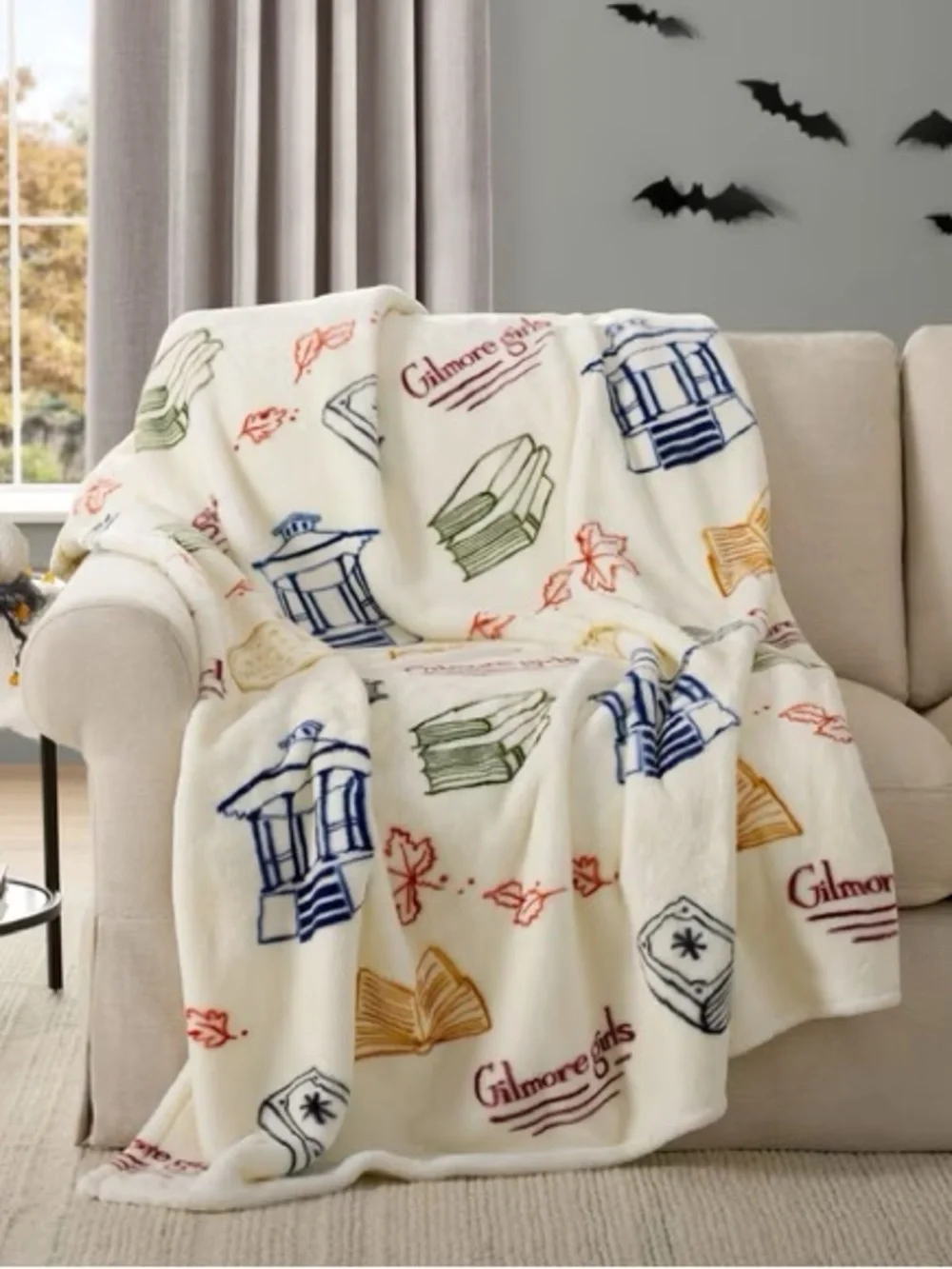 Gilmore Girls Licensed Adult Halloween Silk Touch Throw Blankets, 60